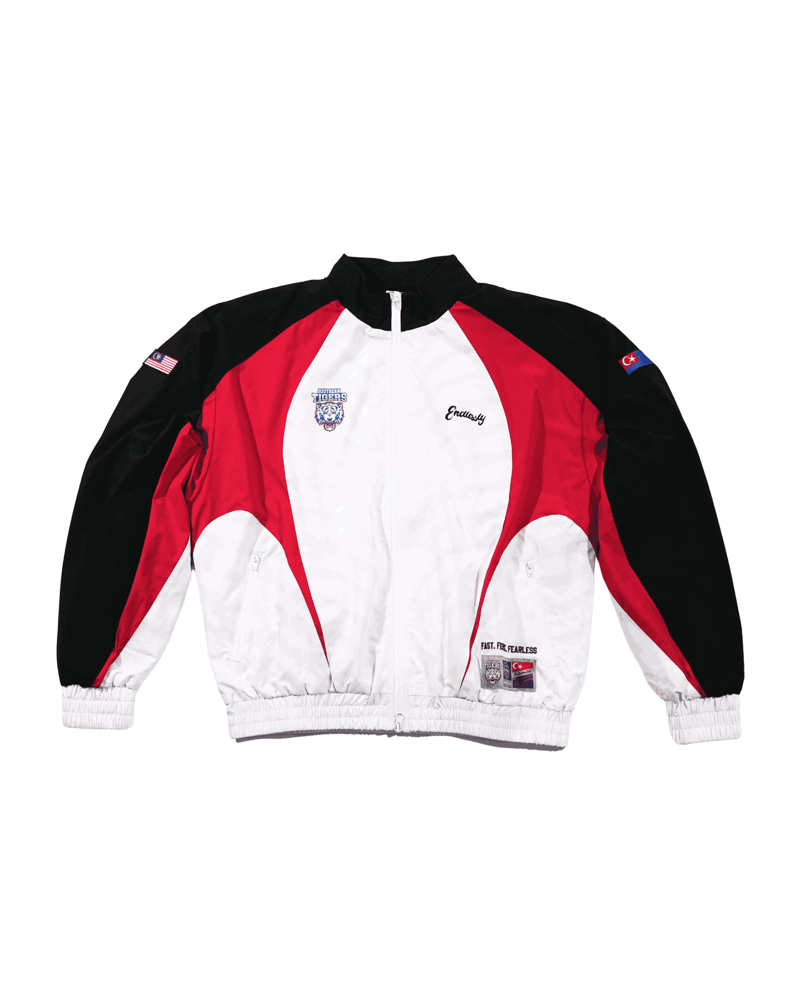 Tigers Track Jacket (White)