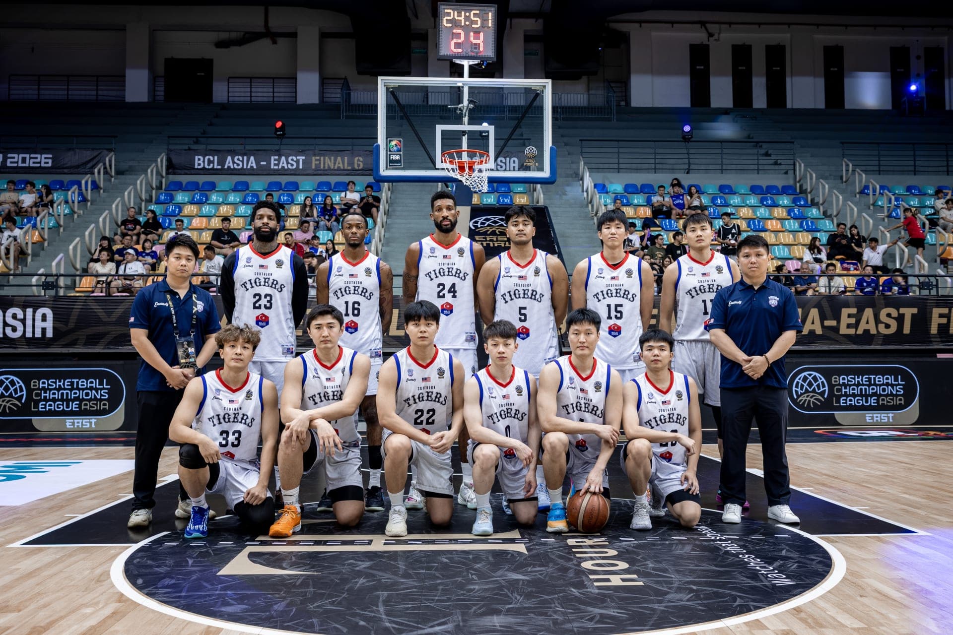 Johor Southern Tigers squad — Basketball Champions League Asia East 2026