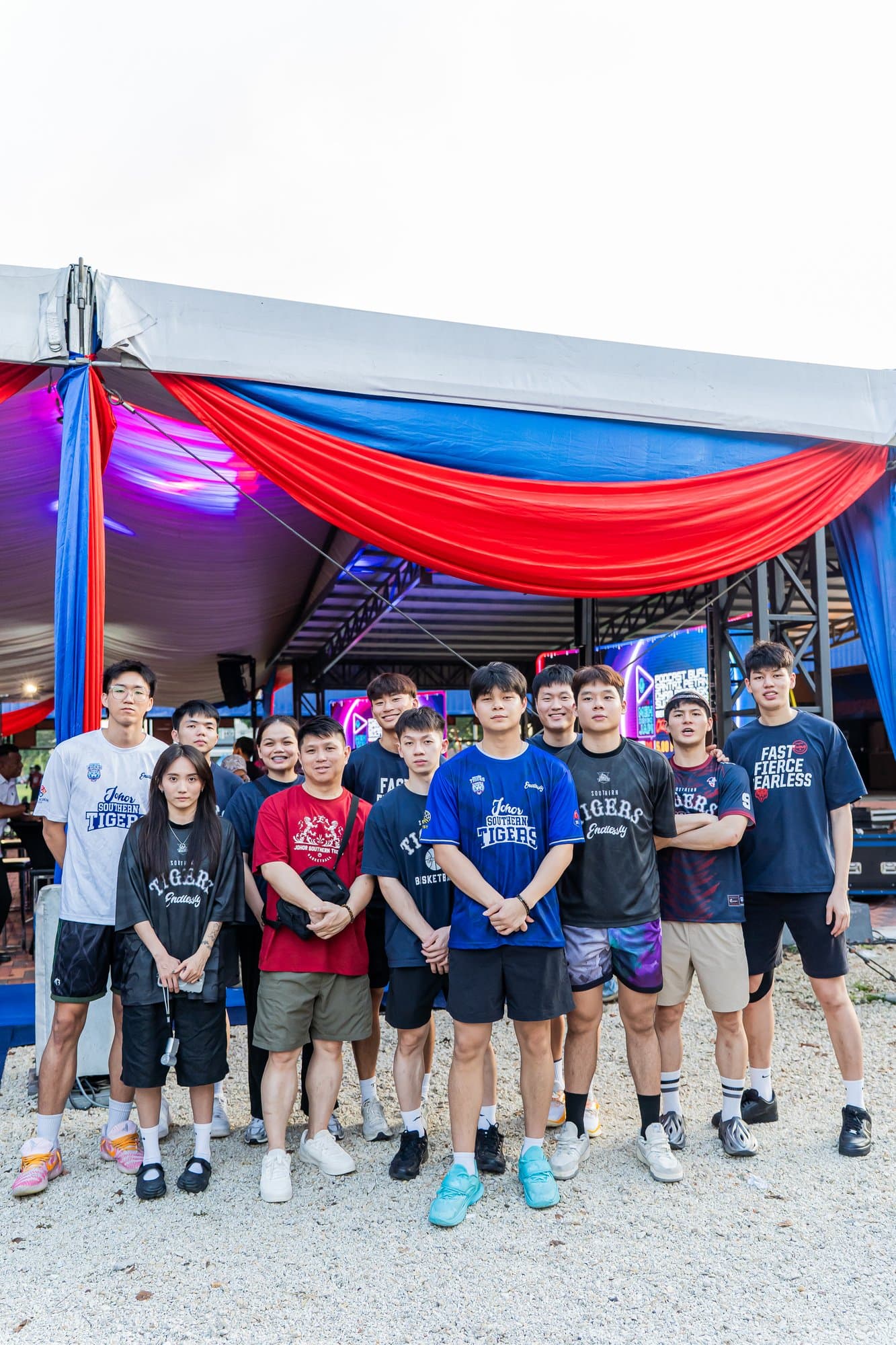 The squad in Muar