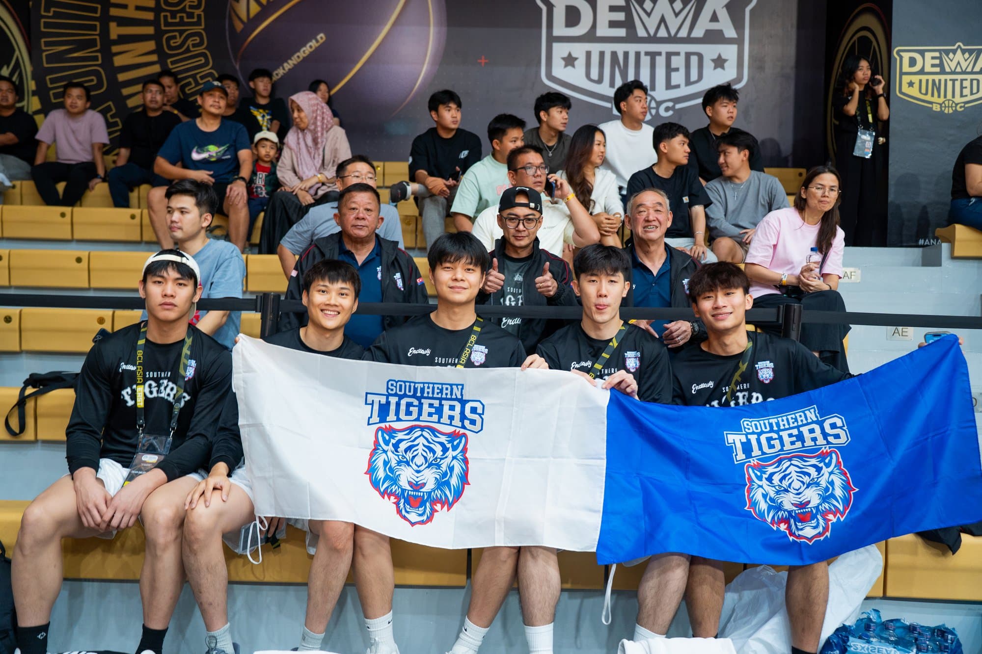 Tigers fans made the trip to Indonesia